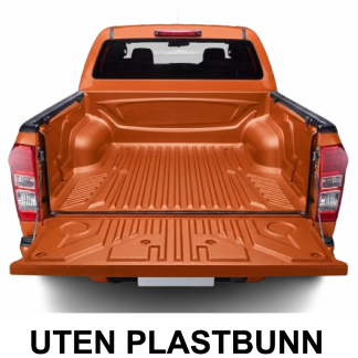 ISUZU D-MAX DOUBLE CAB UTEN PLASTBUNN